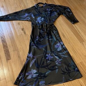 Zara midi floral dress